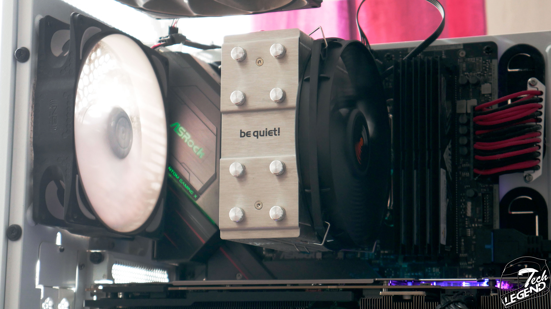 thumbnail image 2 of Be Quiet! Pure Rock Slim 2 CPU Air Cooler – 80mm Fan For Intel/AMD (LGA 1700, 1200, AM5) 2 of 6